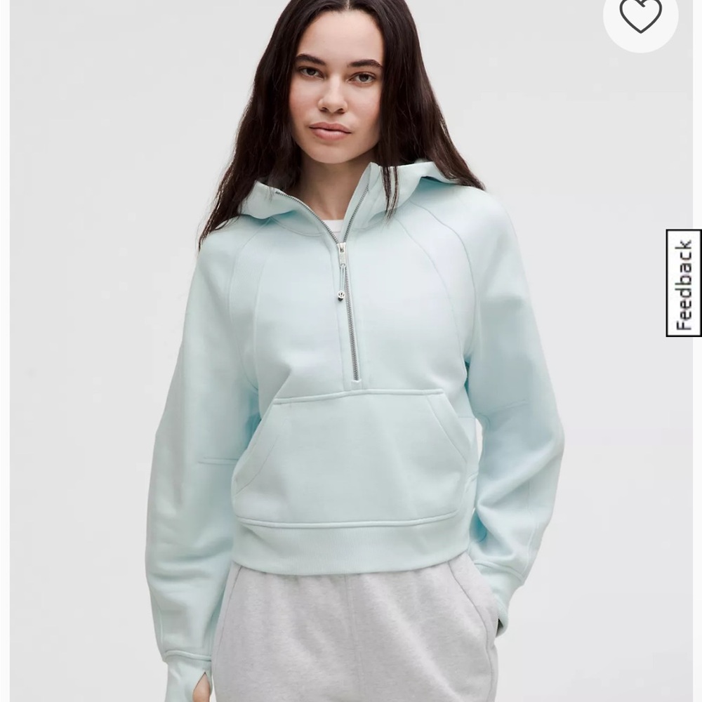BNWT Lululemon Scuba Oversized Half Zip Hoodie